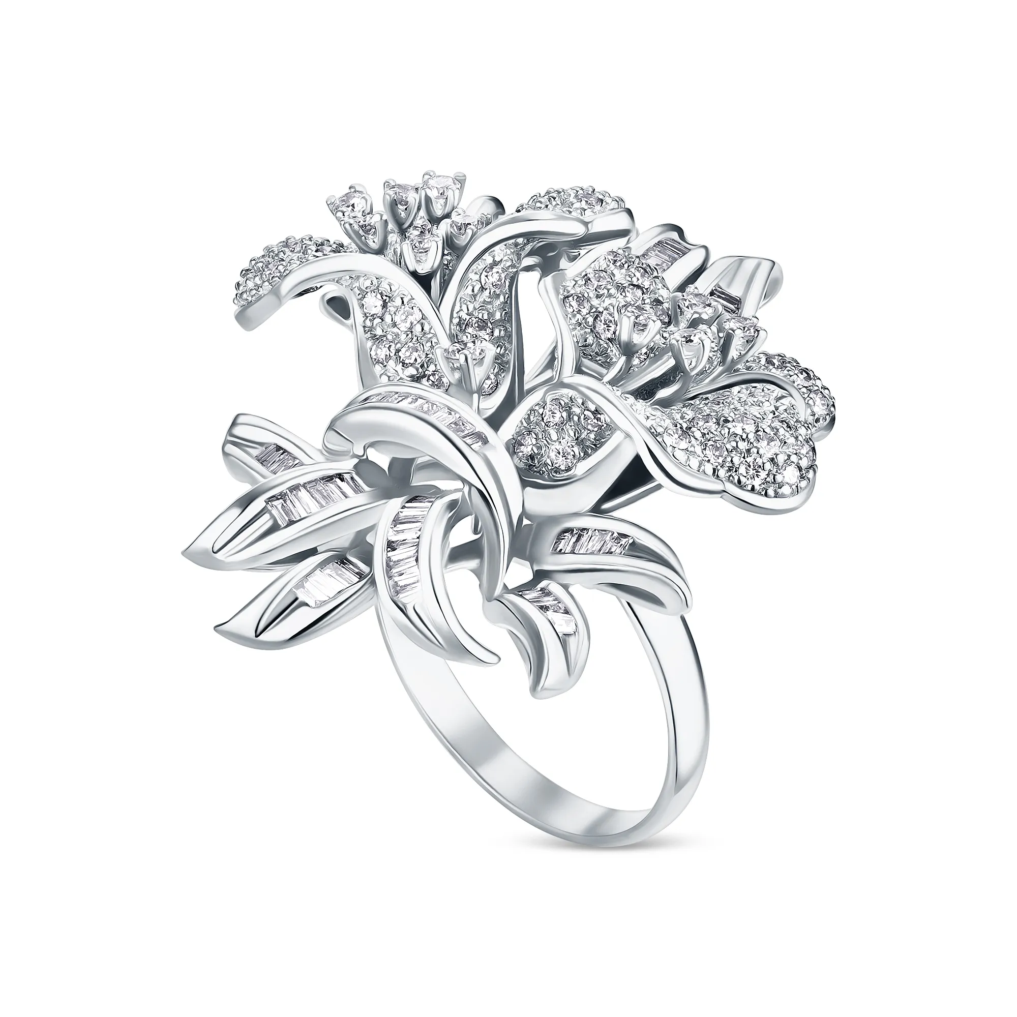 Кольцо из золота с бриллиантом