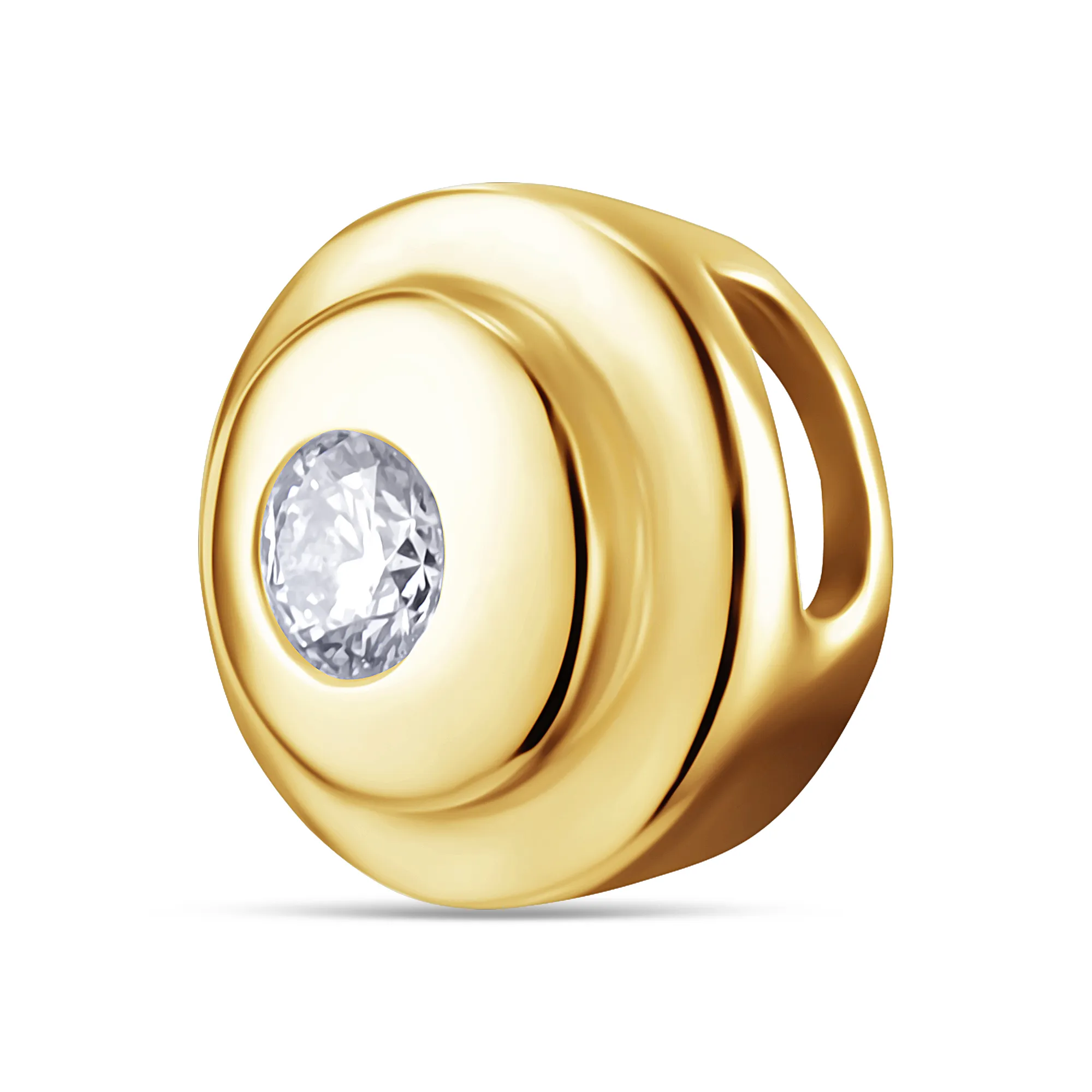 Подвеска из золота с бриллиантом