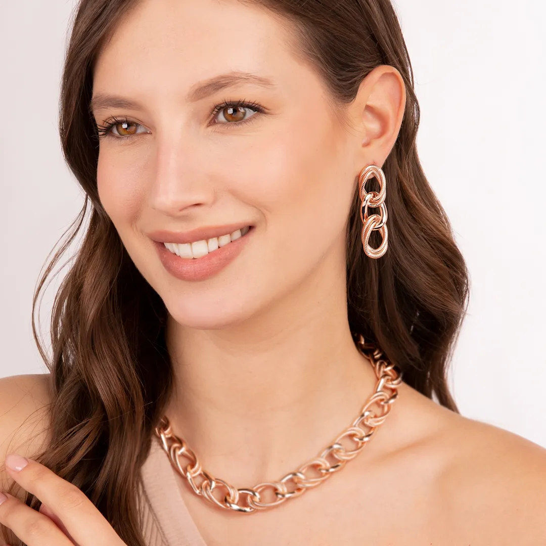 Женские серьги из бронзы Bronzallure Purezza