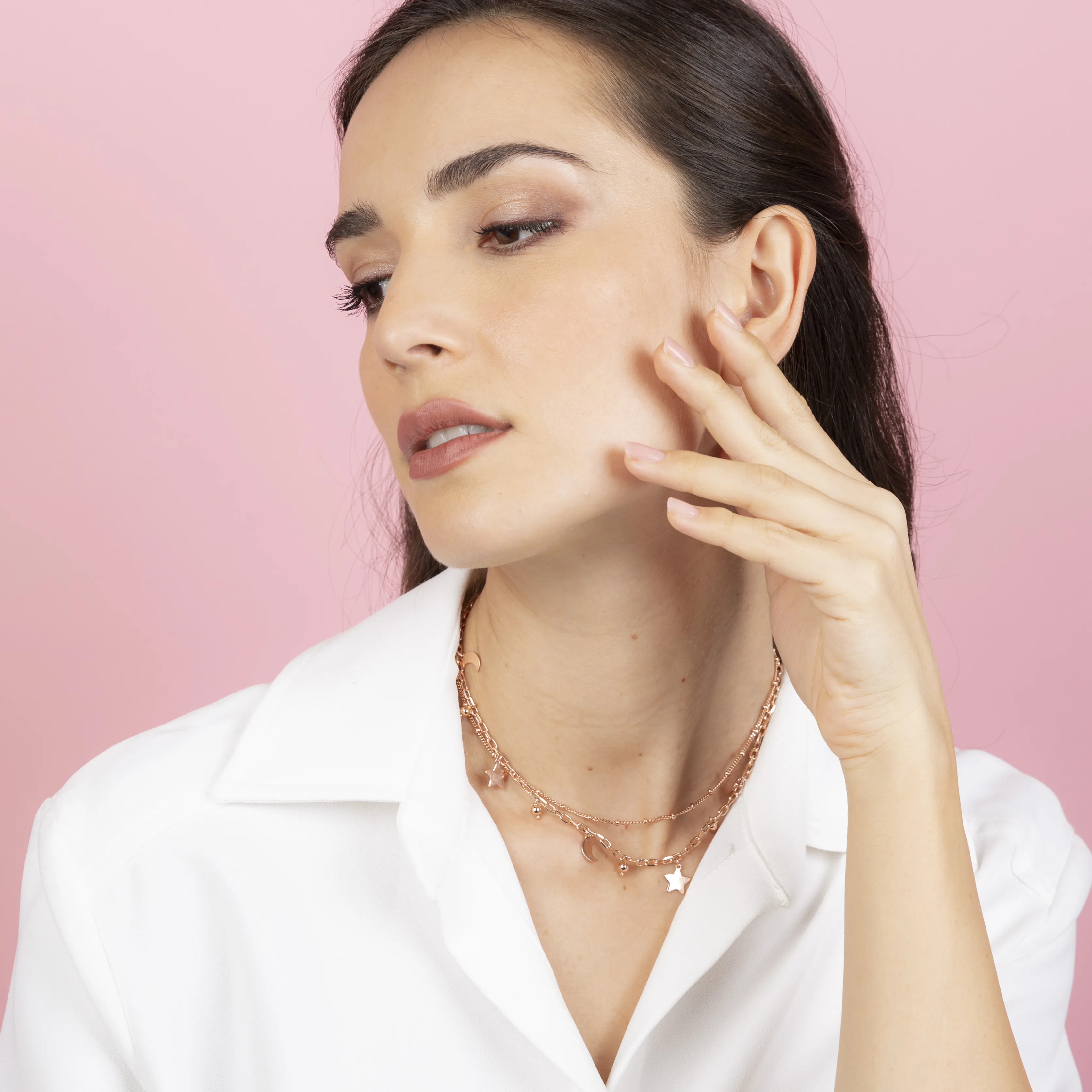 Колье из бронзы