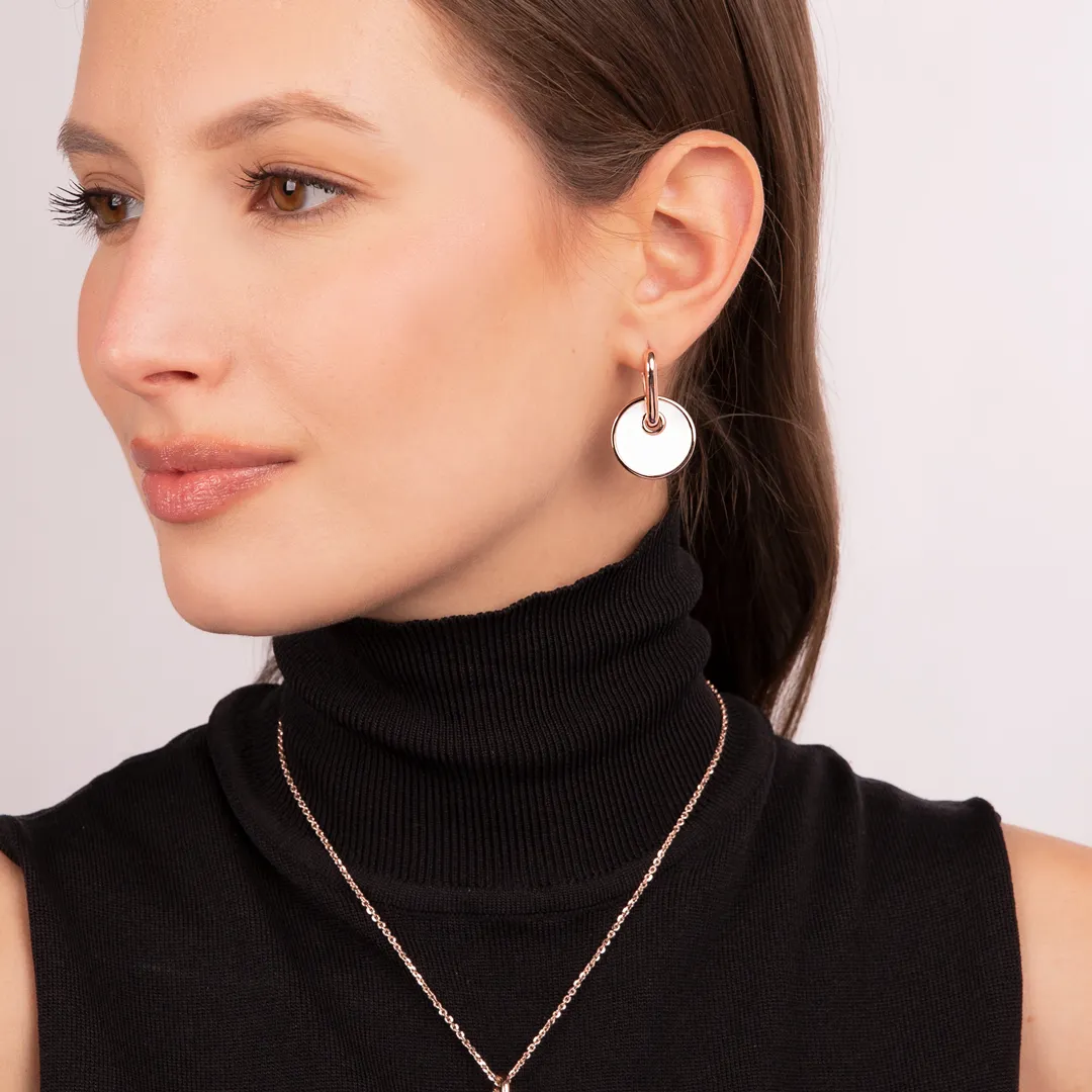 Женские серьги из бронзы Bronzallure Alba