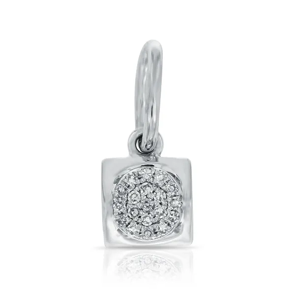 Женская подвеска из золота с бриллиантом