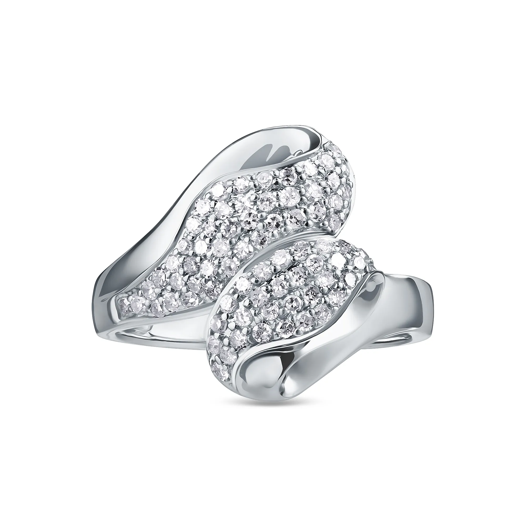 Женское кольцо из золота с бриллиантом