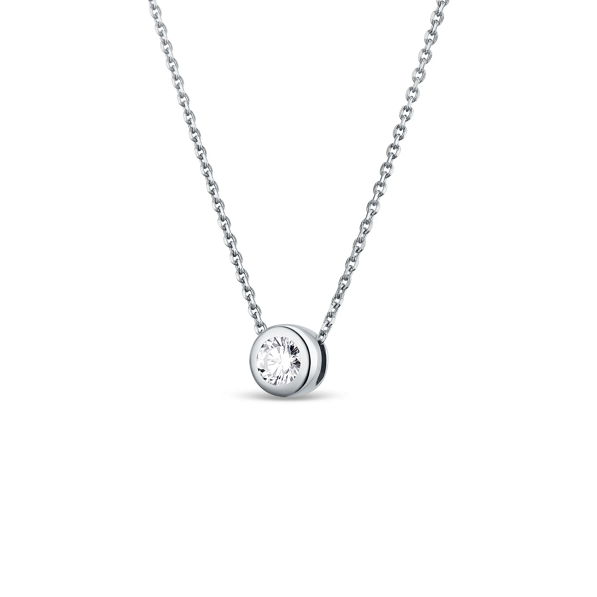 Подвеска из золота с бриллиантом, 585 проба