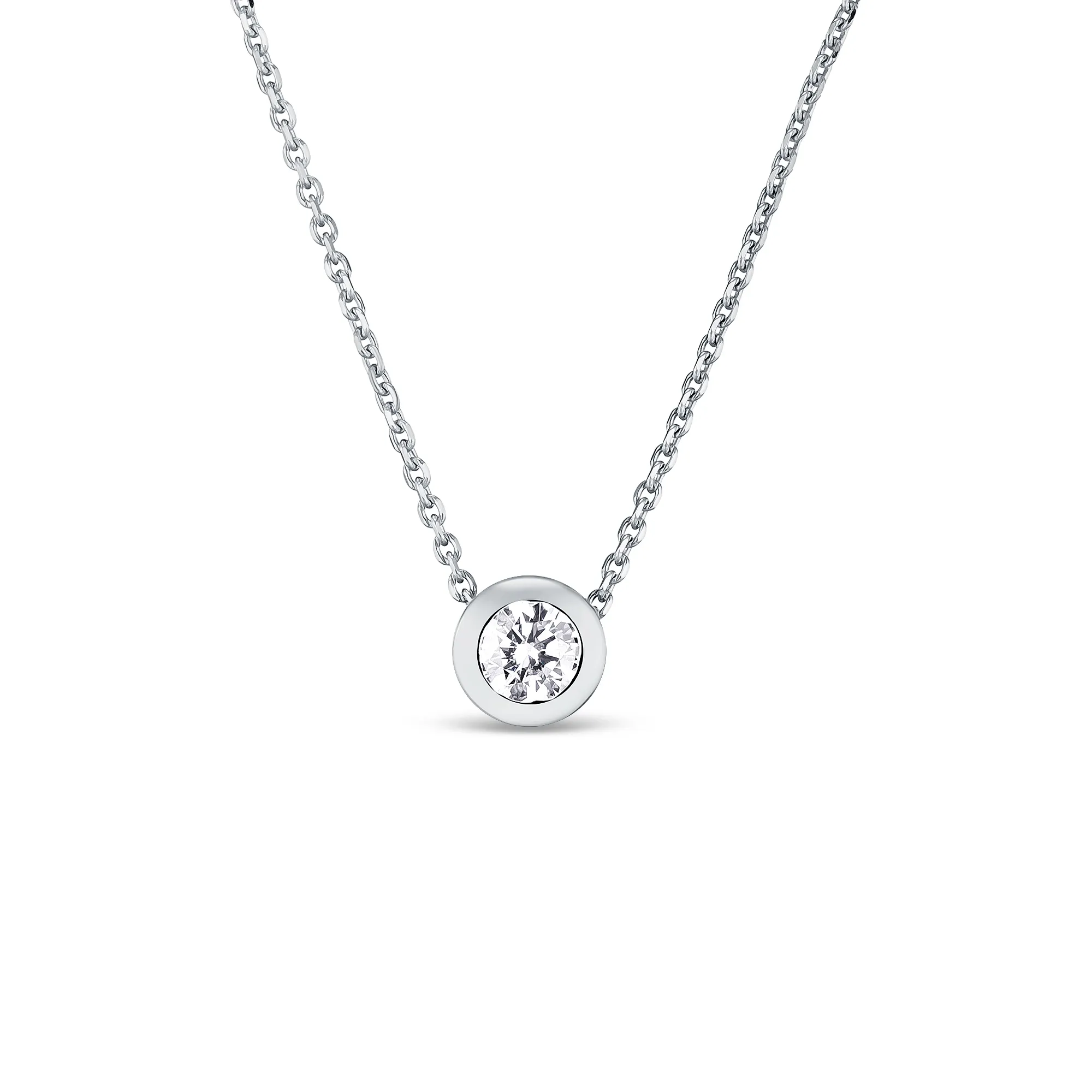 Подвеска из золота с бриллиантом, 585 проба