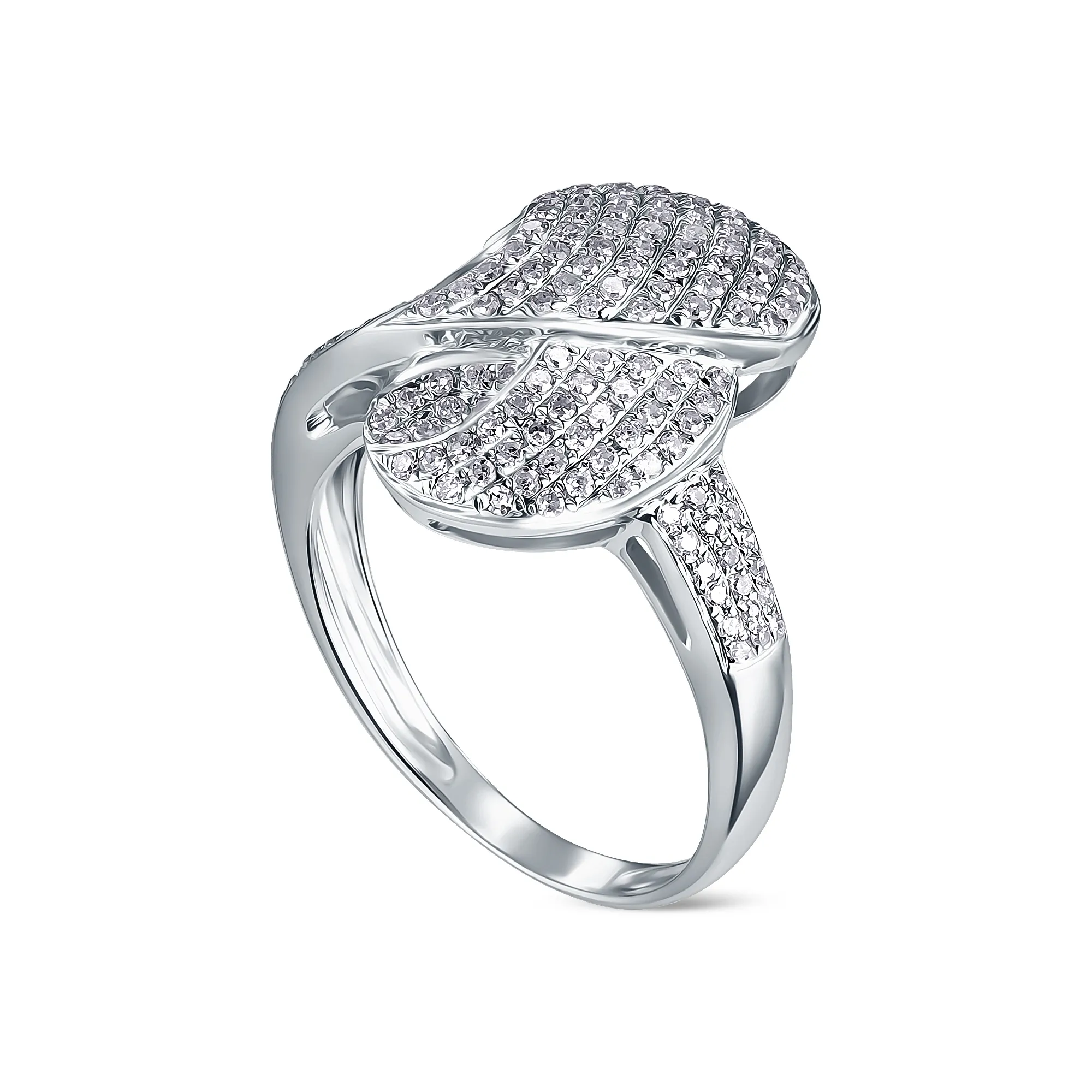 Женское кольцо из золота с бриллиантом