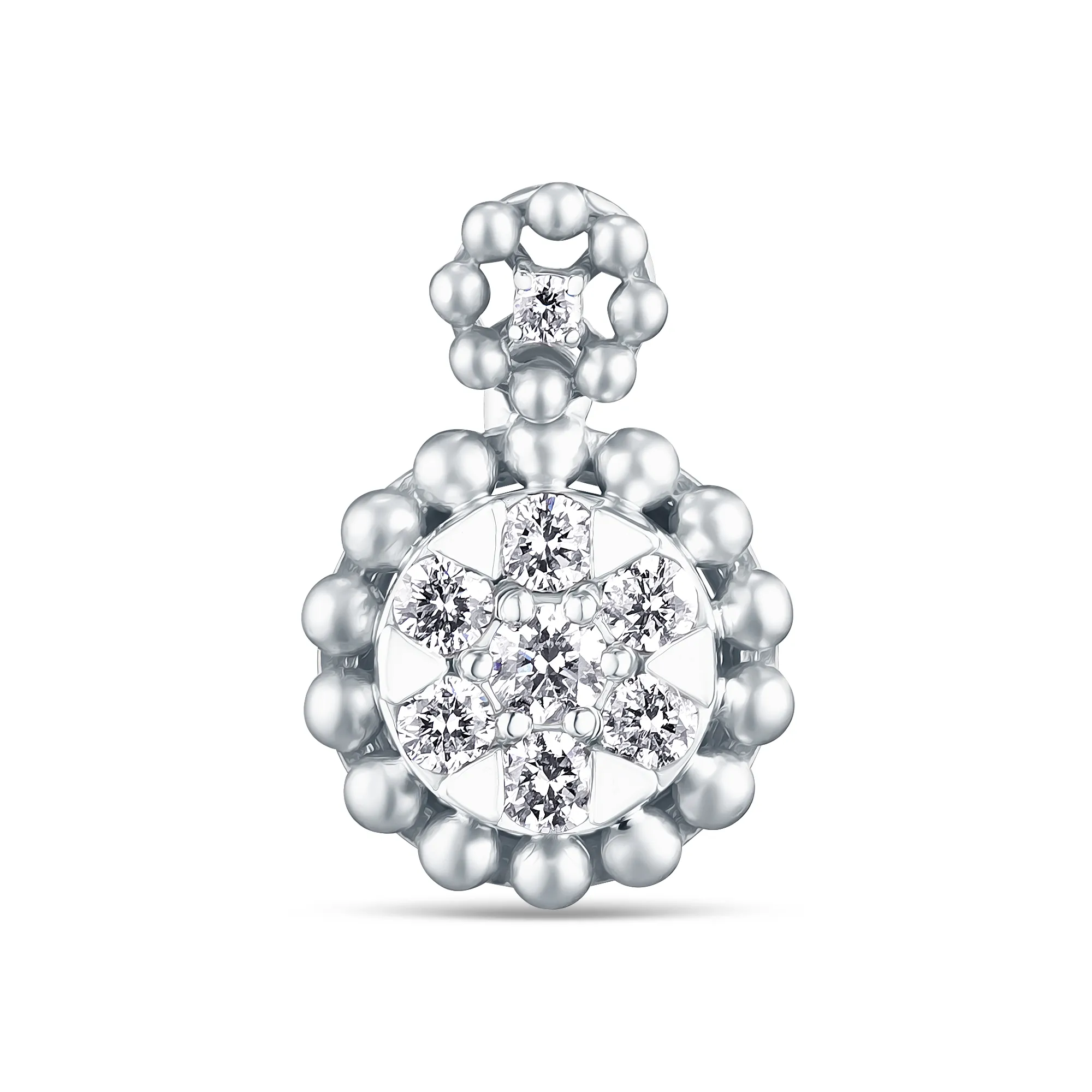 Женская подвеска из золота с бриллиантом