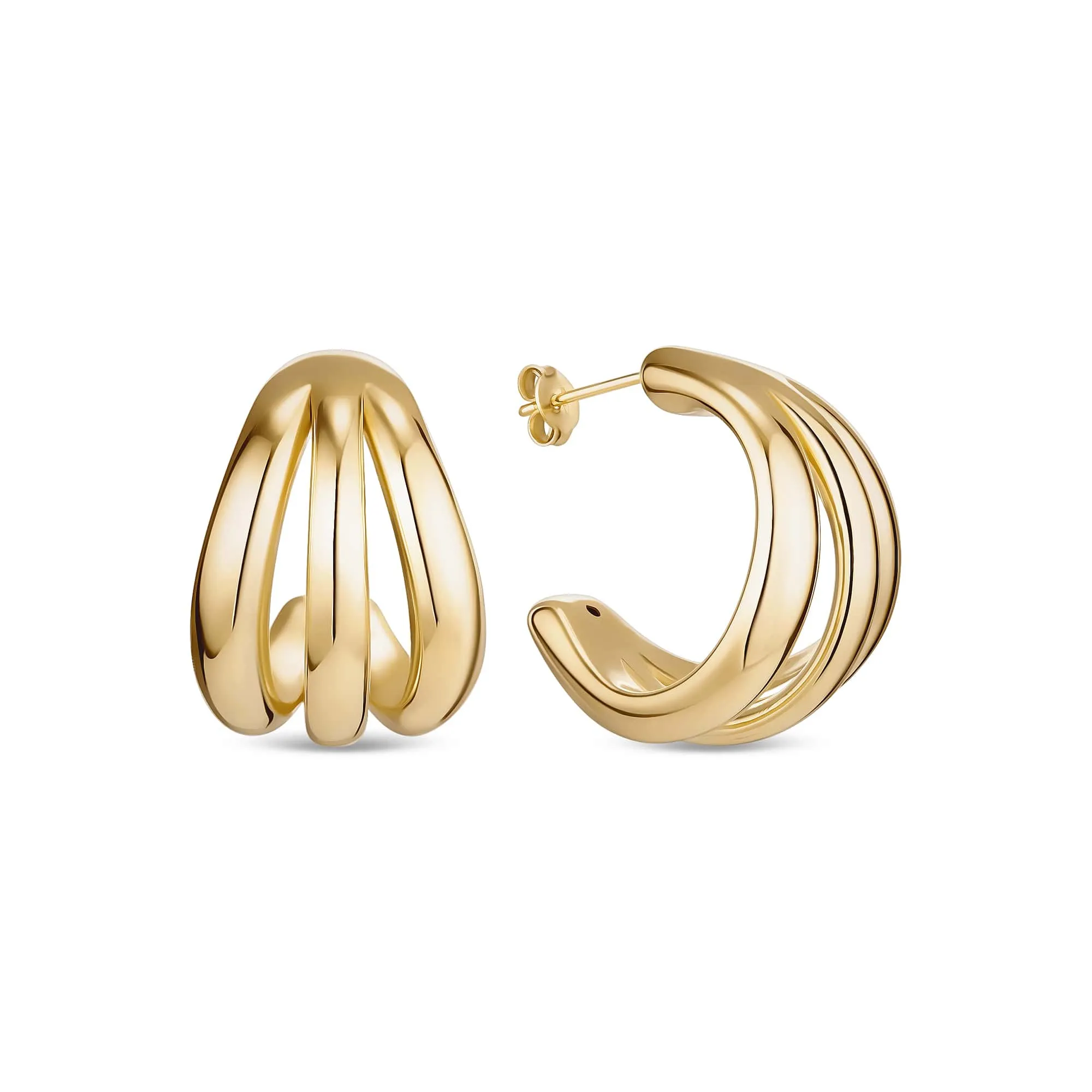 Серьги из золота