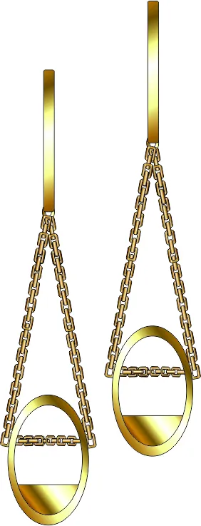 Серьги из золота