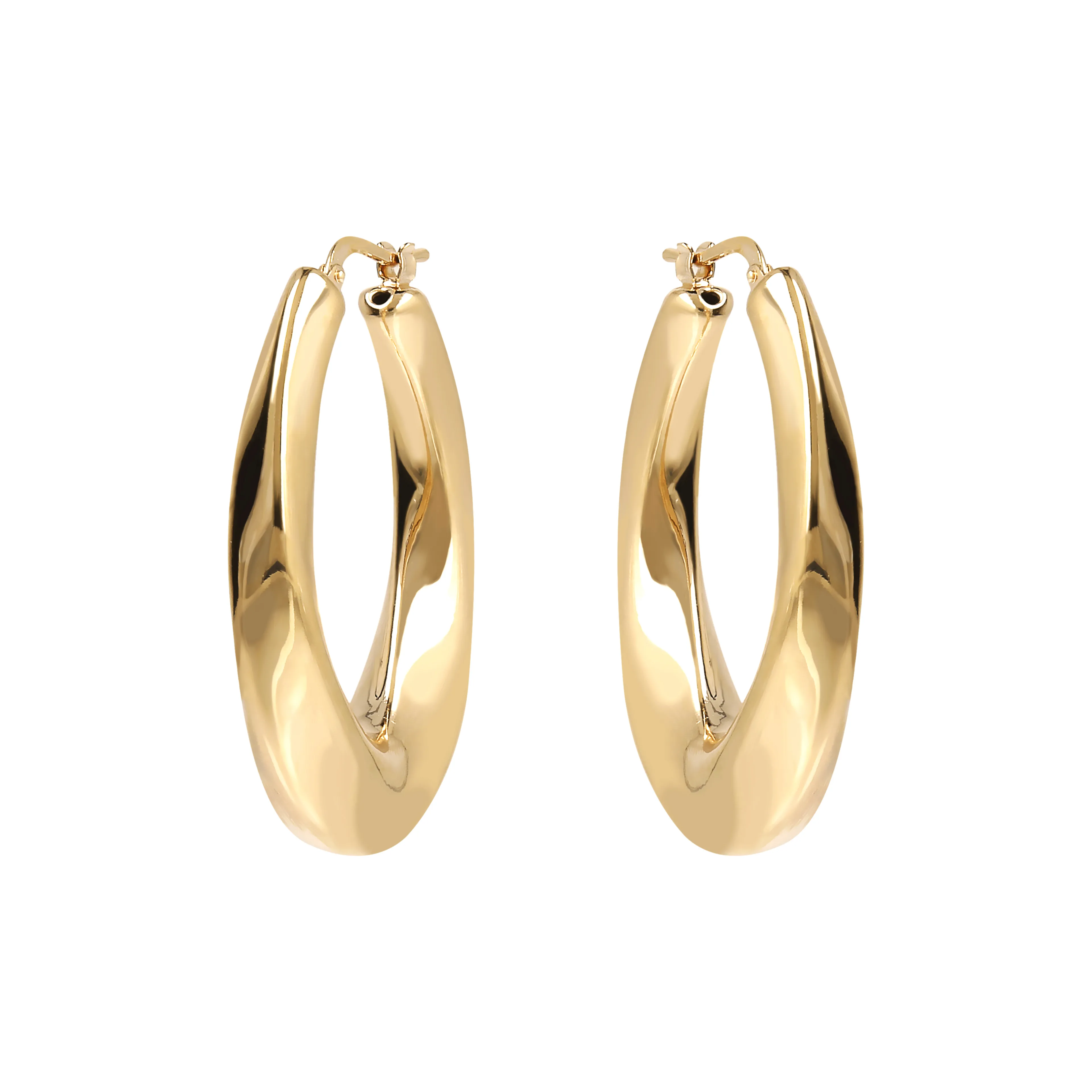 Женские серьги из бронзы Bronzallure Golden
