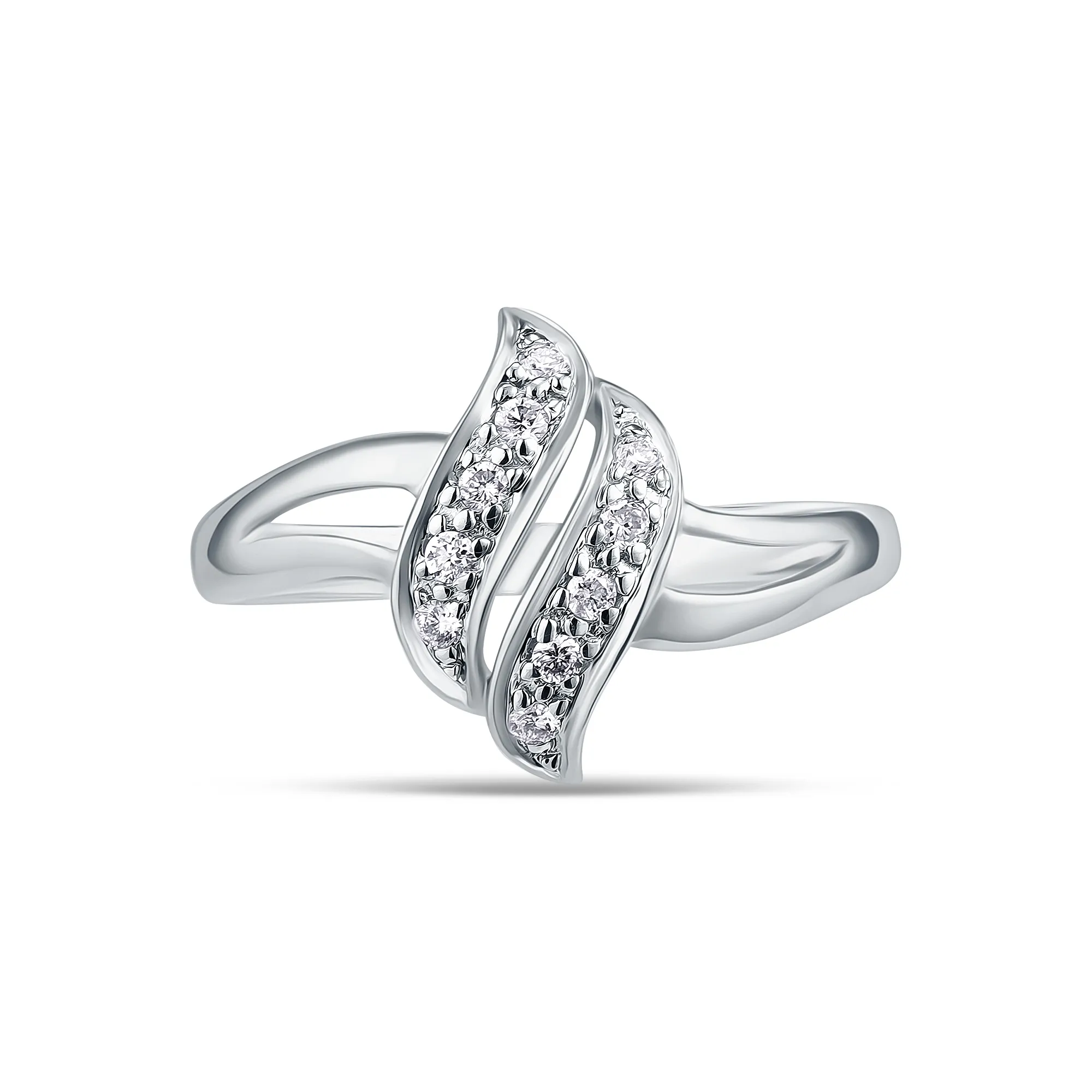 Женское кольцо из золота с бриллиантом