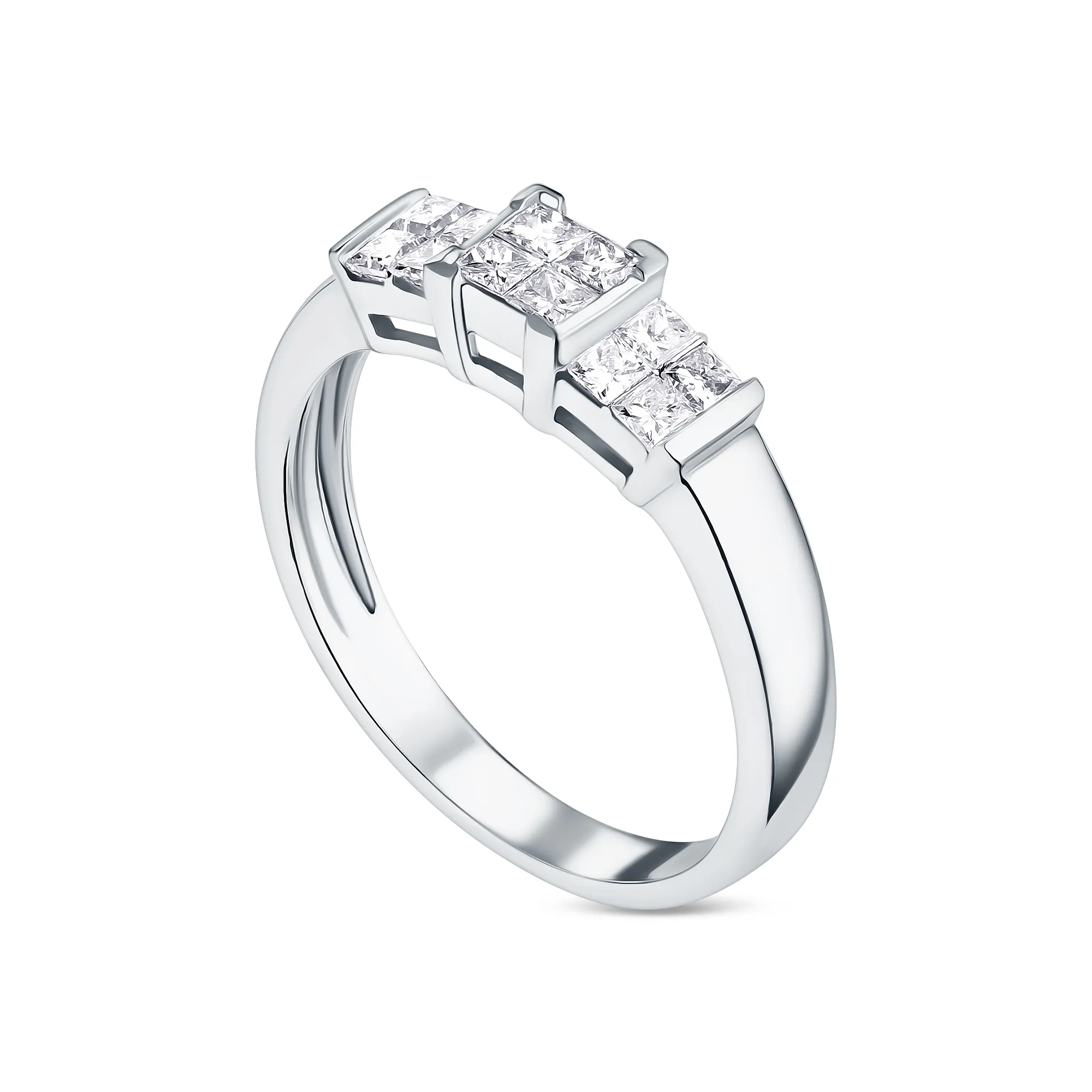 Женское кольцо из золота с бриллиантом