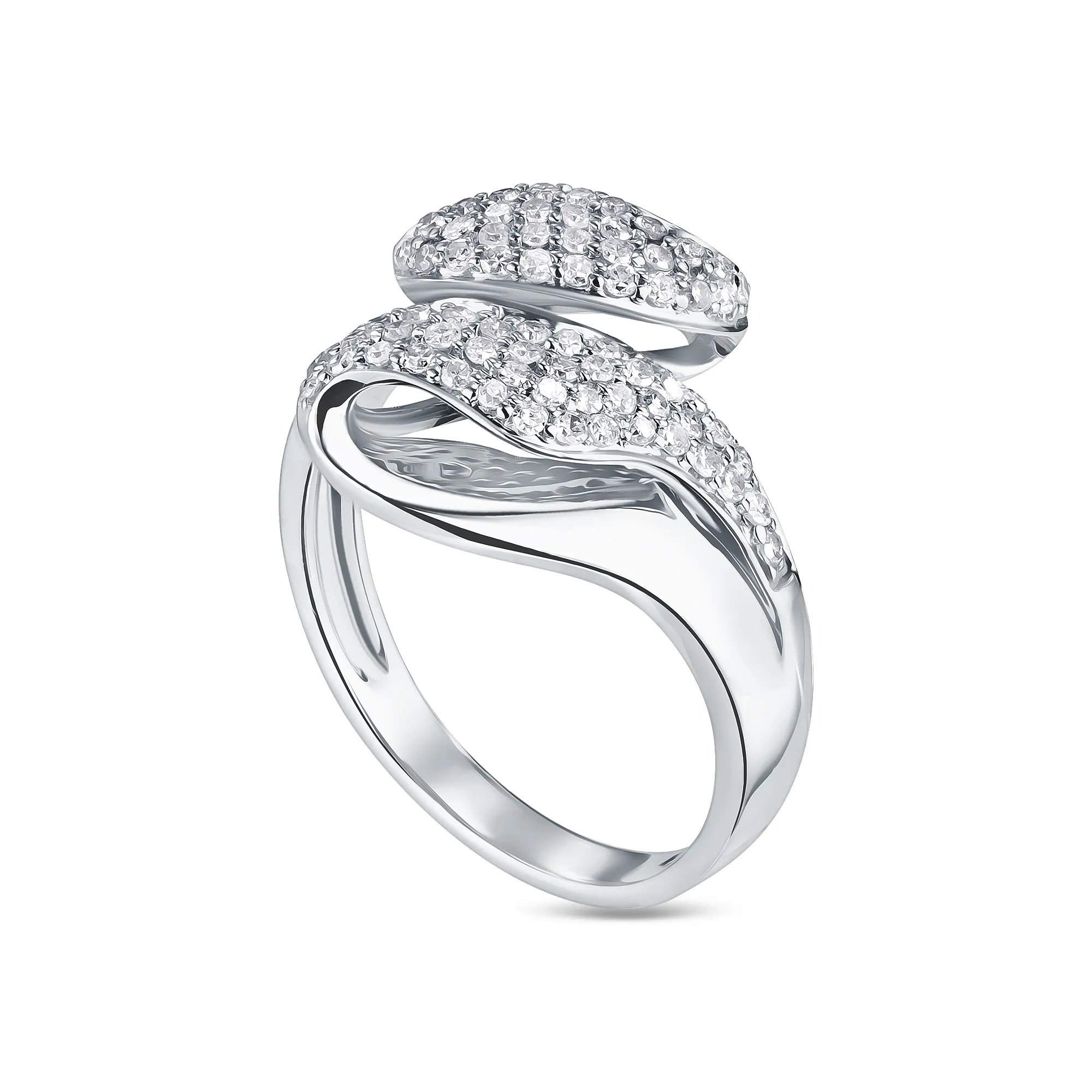 Женское кольцо из золота с бриллиантом