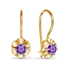 Детские серьги из золота