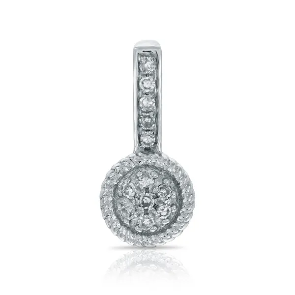 Женская подвеска из золота с бриллиантом