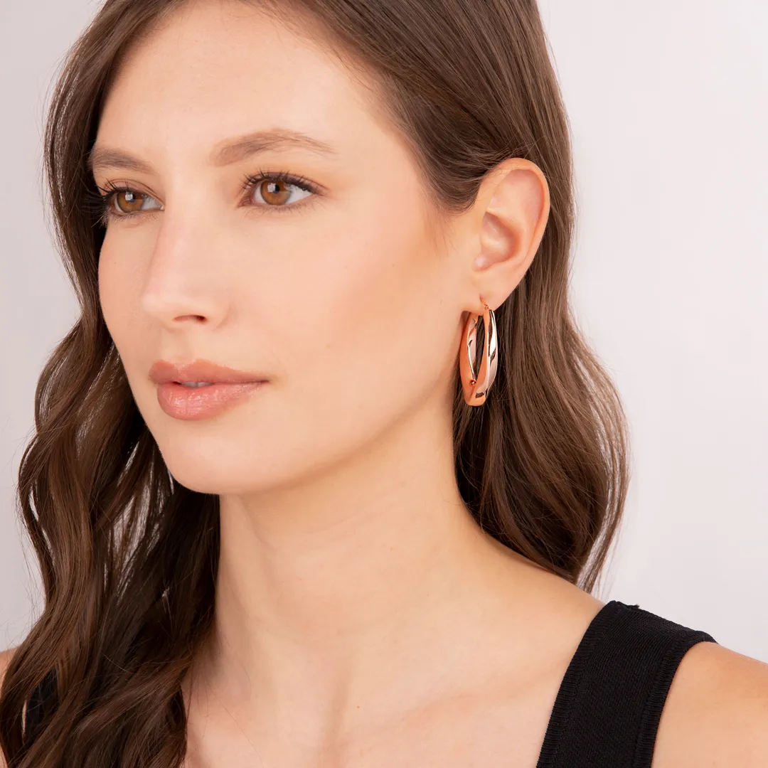 Женские серьги из бронзы Bronzallure Purezza