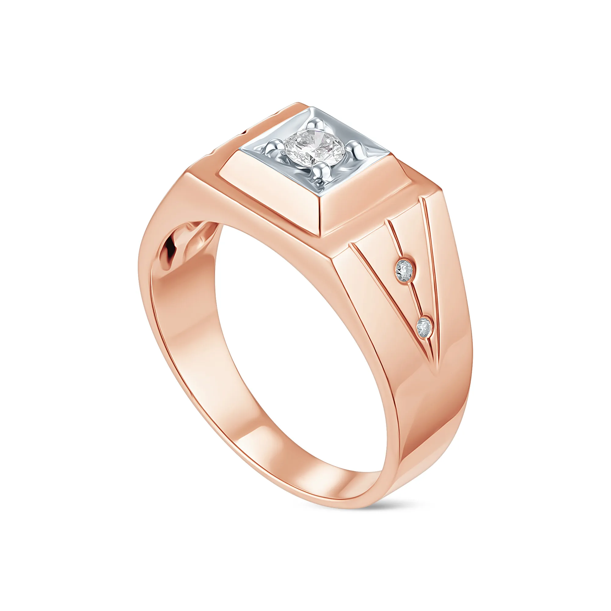 КОЛЬЦО из золота с бриллиантом