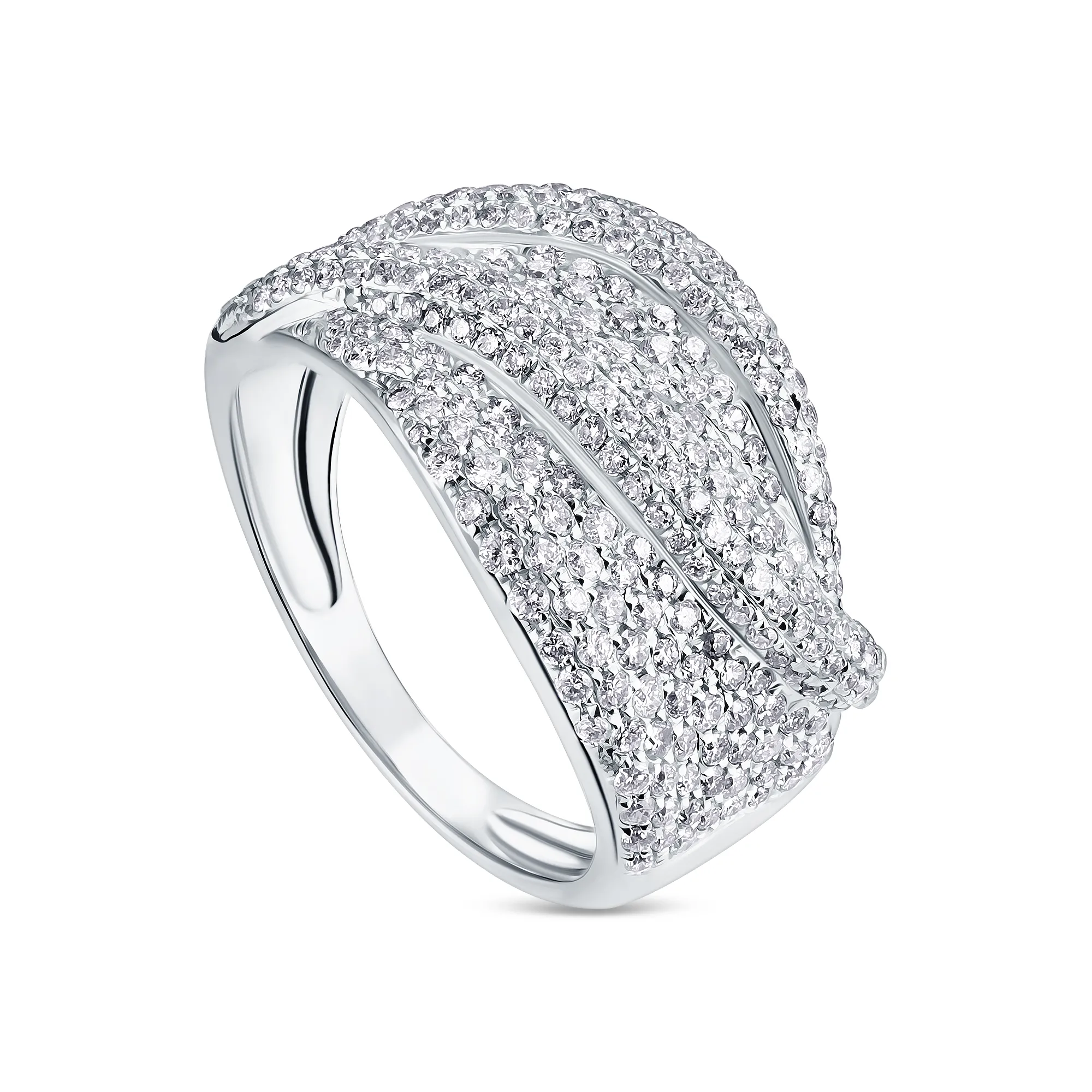 Женское кольцо из золота с бриллиантом