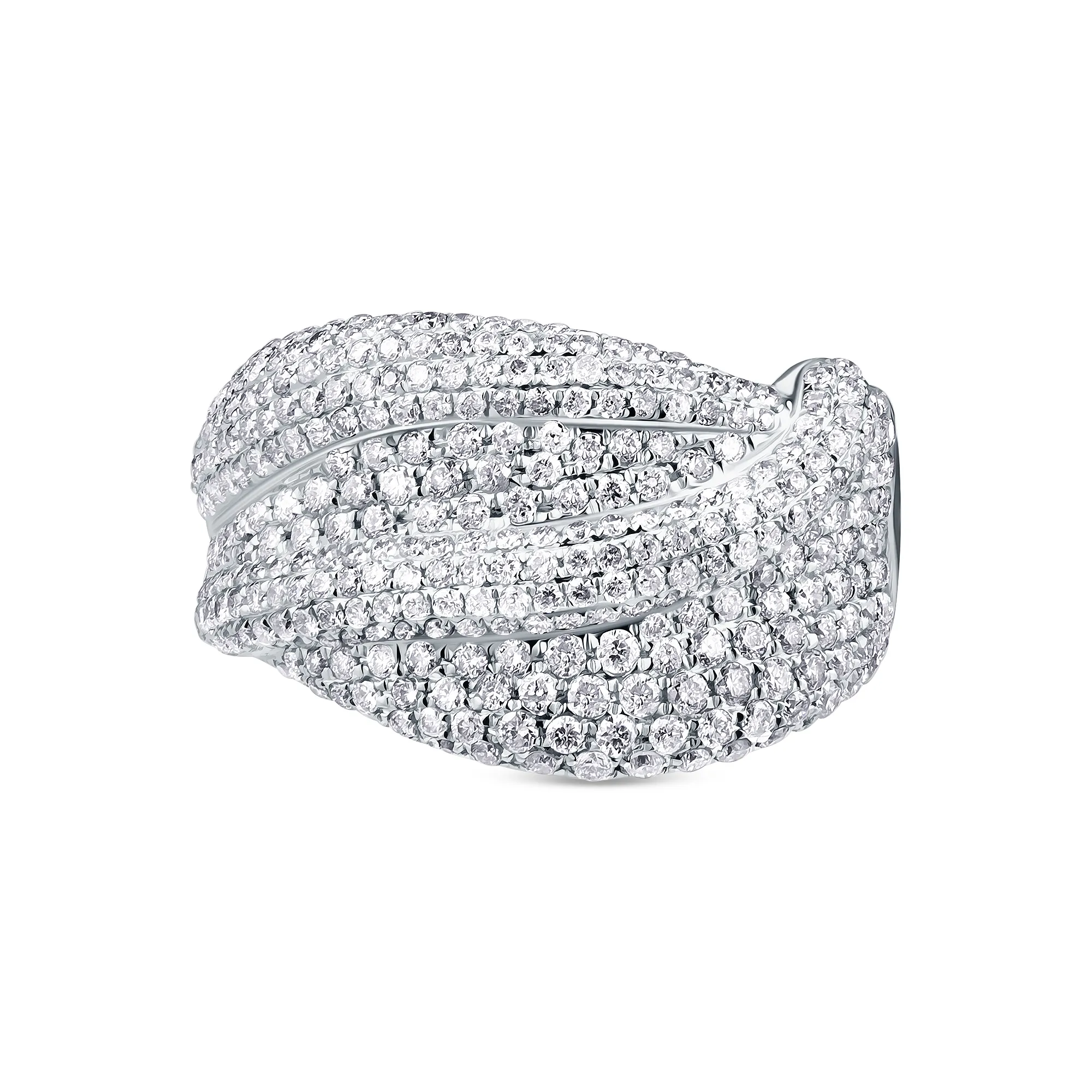 Женское кольцо из золота с бриллиантом