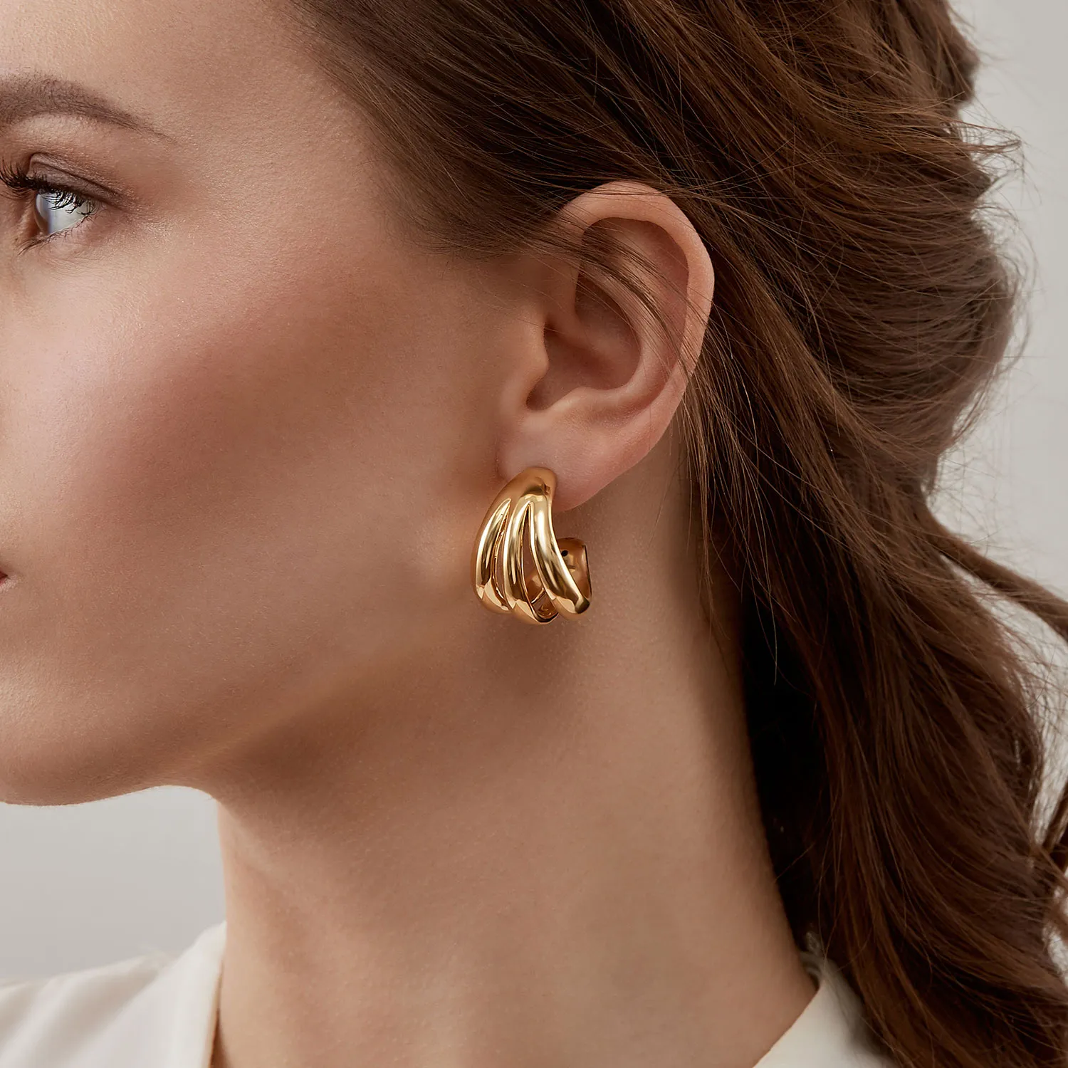 Серьги из золота