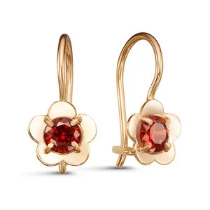 Детские серьги из золота