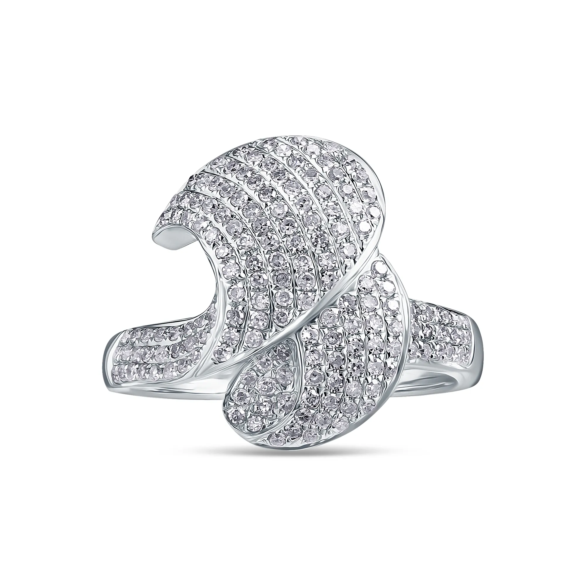 Женское кольцо из золота с бриллиантом