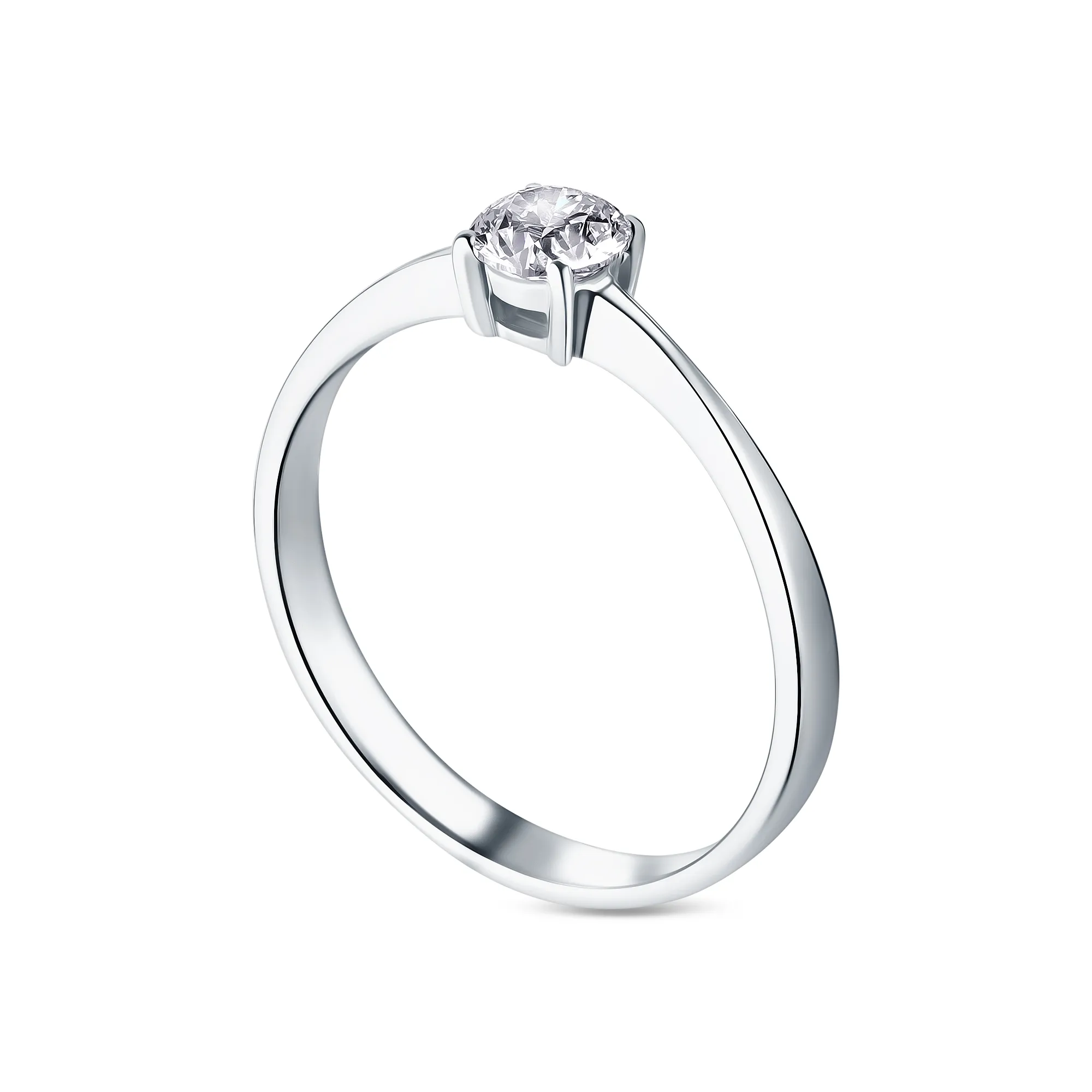 Кольцо из золота с бриллиантом