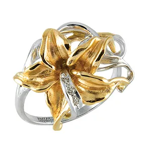 Женское кольцо из золота