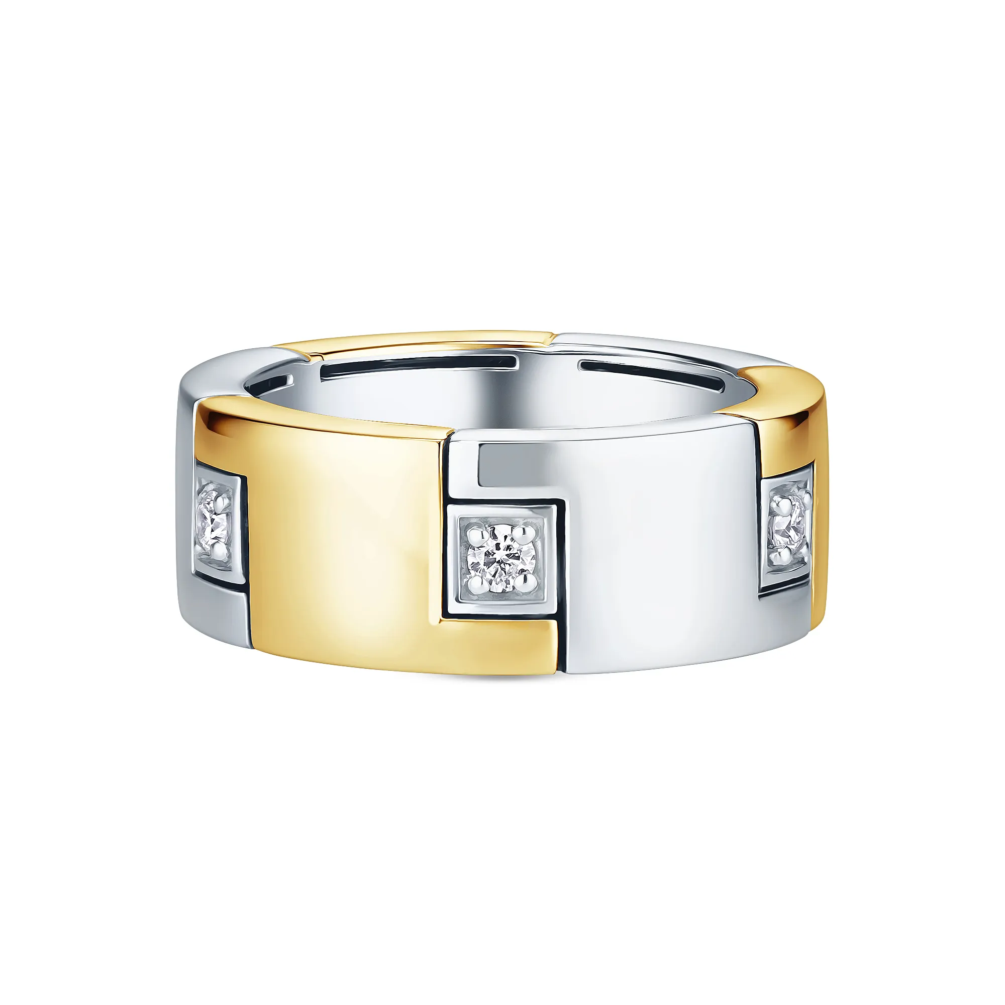 Женское кольцо из золота бриллиантом