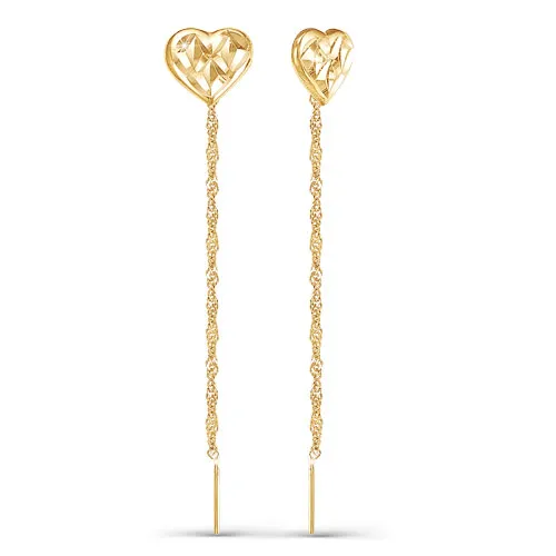 Серьги из золота