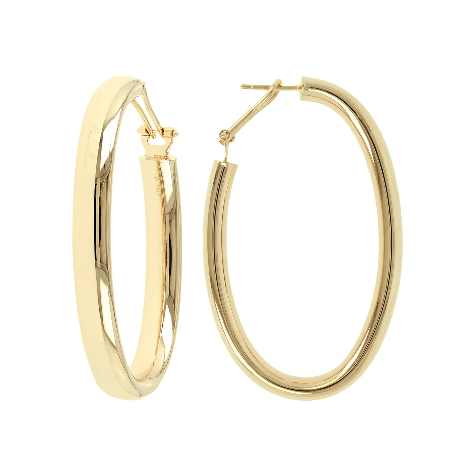 Женские серьги из бронзы Bronzallur Golden