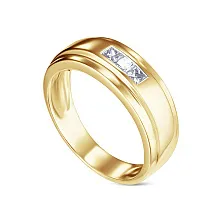 Женское кольцо из золота с бриллиантом по цене от 147 168 ₽