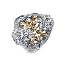 Женское кольцо из золота с бриллиантом по цене от 765 180 ₽