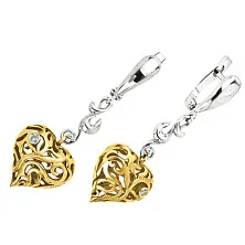 Женские серьги из золота