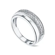 Женское кольцо из золота с бриллиантом по цене от 92 736 ₽