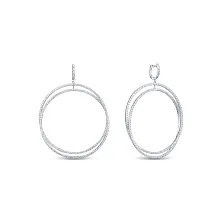 Серьги из золота с бриллиантом