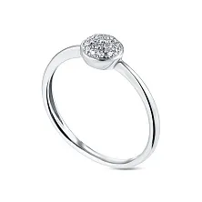 Женское кольцо из золота с бриллиантом по цене от 33 120 ₽