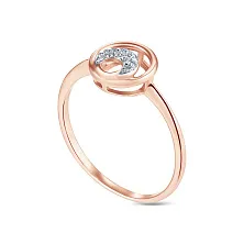 Женское кольцо из золота с бриллиантом по цене от 35 280 ₽