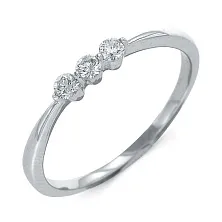 Женское кольцо из золота с бриллиантом по цене от 67 032 ₽