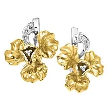 Женские серьги из золота