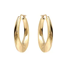 Женские серьги из  бронзы Bronzallure Golden
