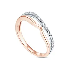 Женское кольцо из золота с бриллиантом по цене от 52 624 ₽
