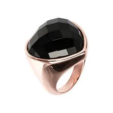 Женское кольцо из бронзы Bronzallure Incanto ониксом по цене от 16 500 ₽