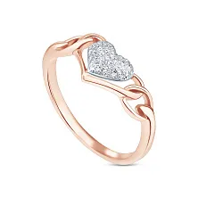 Женское кольцо из золота с бриллиантом по цене от 47 472 ₽