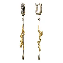 Женские серьги из золота