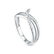 Женское кольцо из золота с бриллиантом по цене от 75 096 ₽