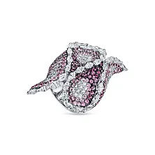 Кольцо из золота с бриллиантом и сапфиром по цене от 1 509 319 ₽