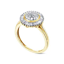 Женское кольцо из золота с бриллиантом по цене от 158 760 ₽