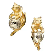 Женские серьги из золота