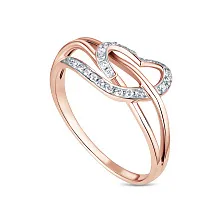Женское кольцо из золота с бриллиантом по цене от 58 968 ₽